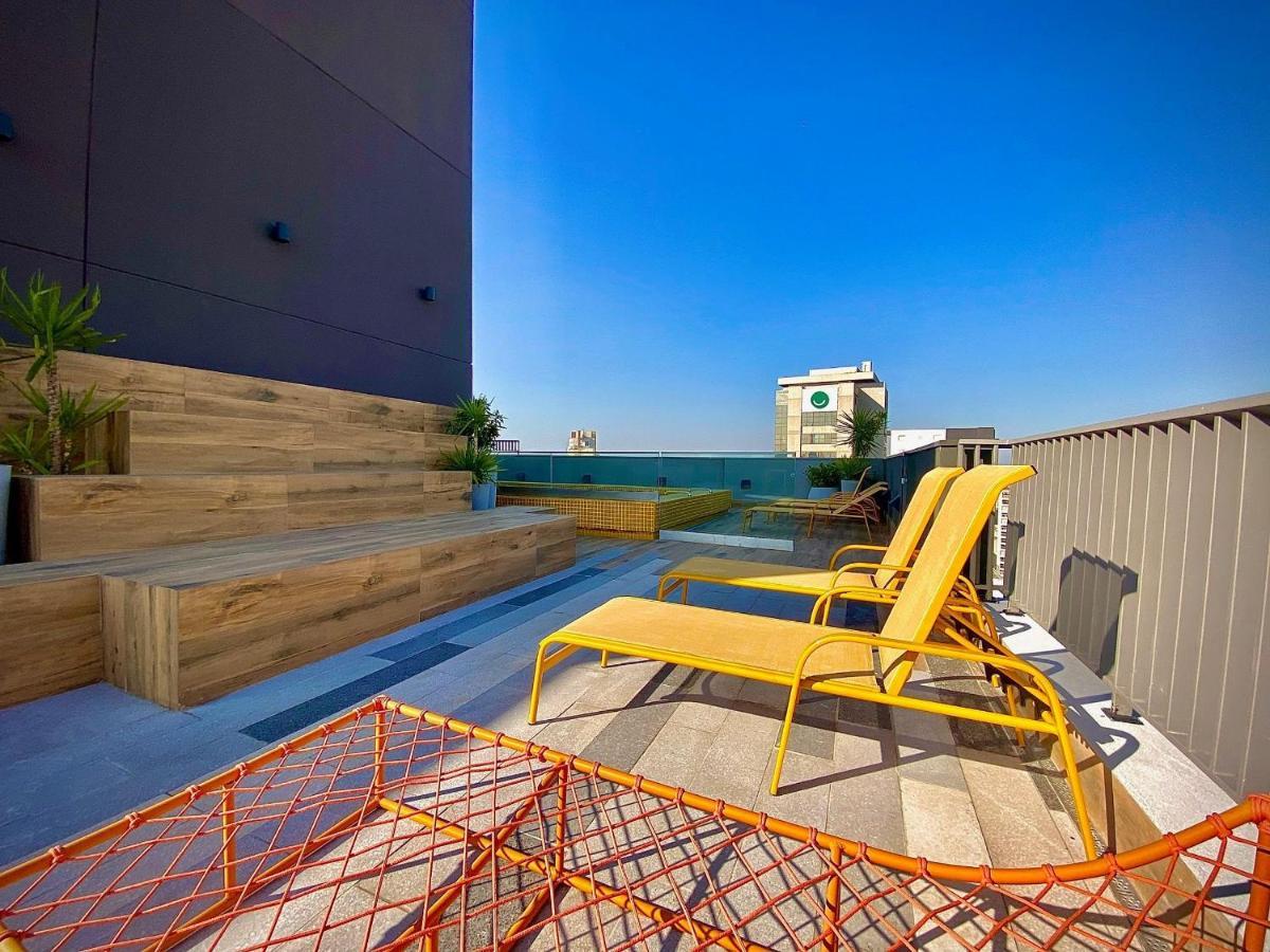Oasis Urbano: Studio Deslumbrante Com Piscina Na Cobertura By Dabra House- Vn 03 Sao Paulo Exterior photo